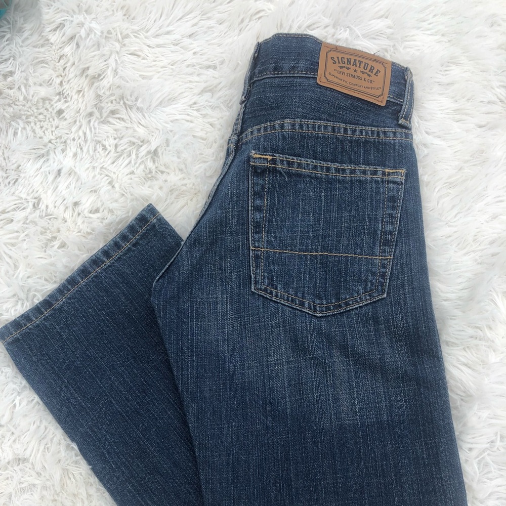 Boys LEVI Signature “Relaxed” Jeans 10 Regular